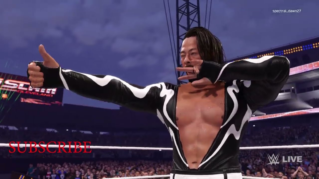 Shinsuke Nakamura faces Braun Strowman in an epic WWE 2K25 showdown! Unbelievable #wwe #wrestling