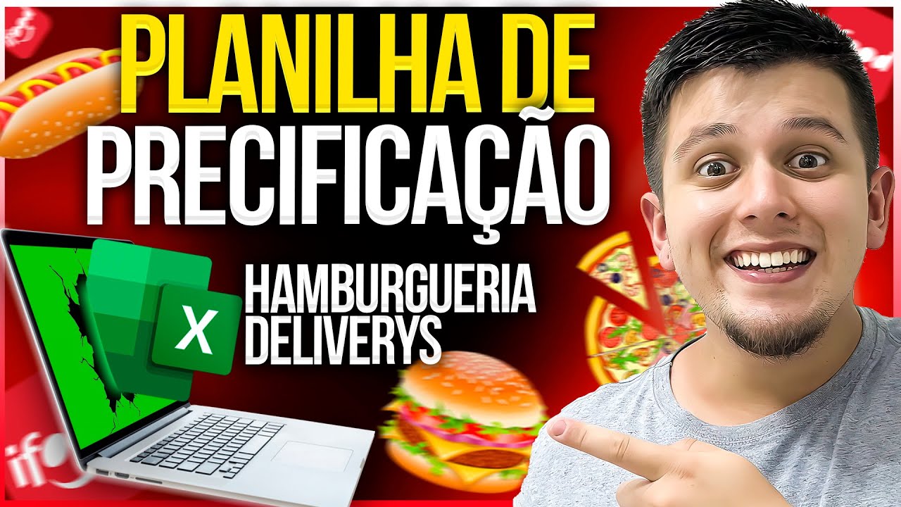 Planilha de FICHA TÉCNICA E PRECIFICAÇÃO para HAMBURGUERIA DELIVERY [2023]