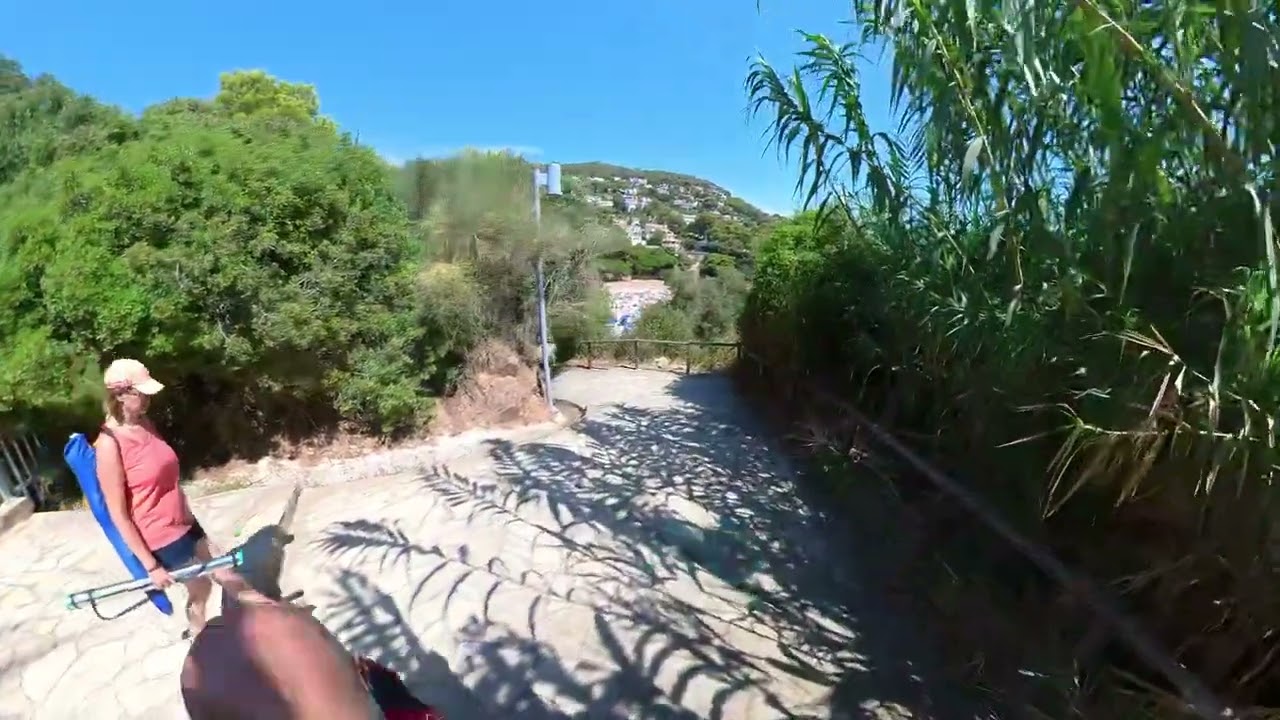 Blanes Aug 2022 Walking Sant Francesc, (Cala Bona)