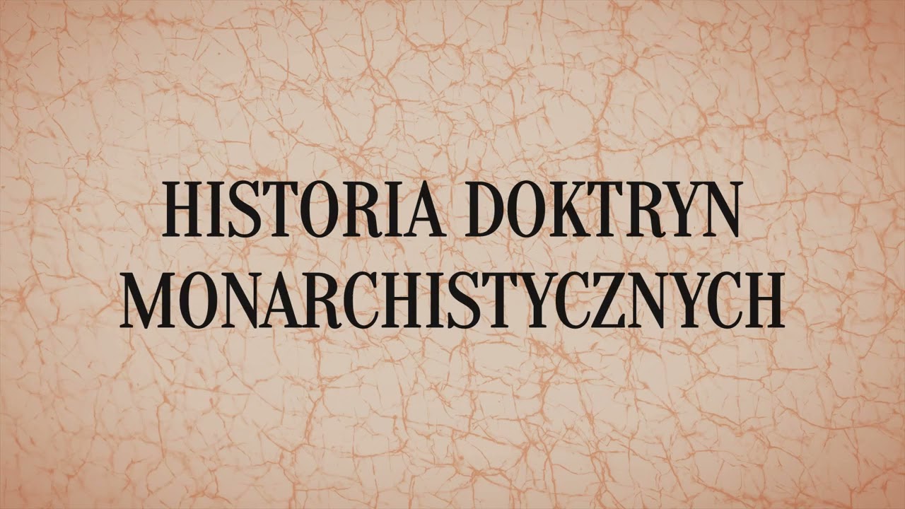 Prof. Jacek Bartyzel -  Historia doktryn monarchistycznych - Jakobityzm