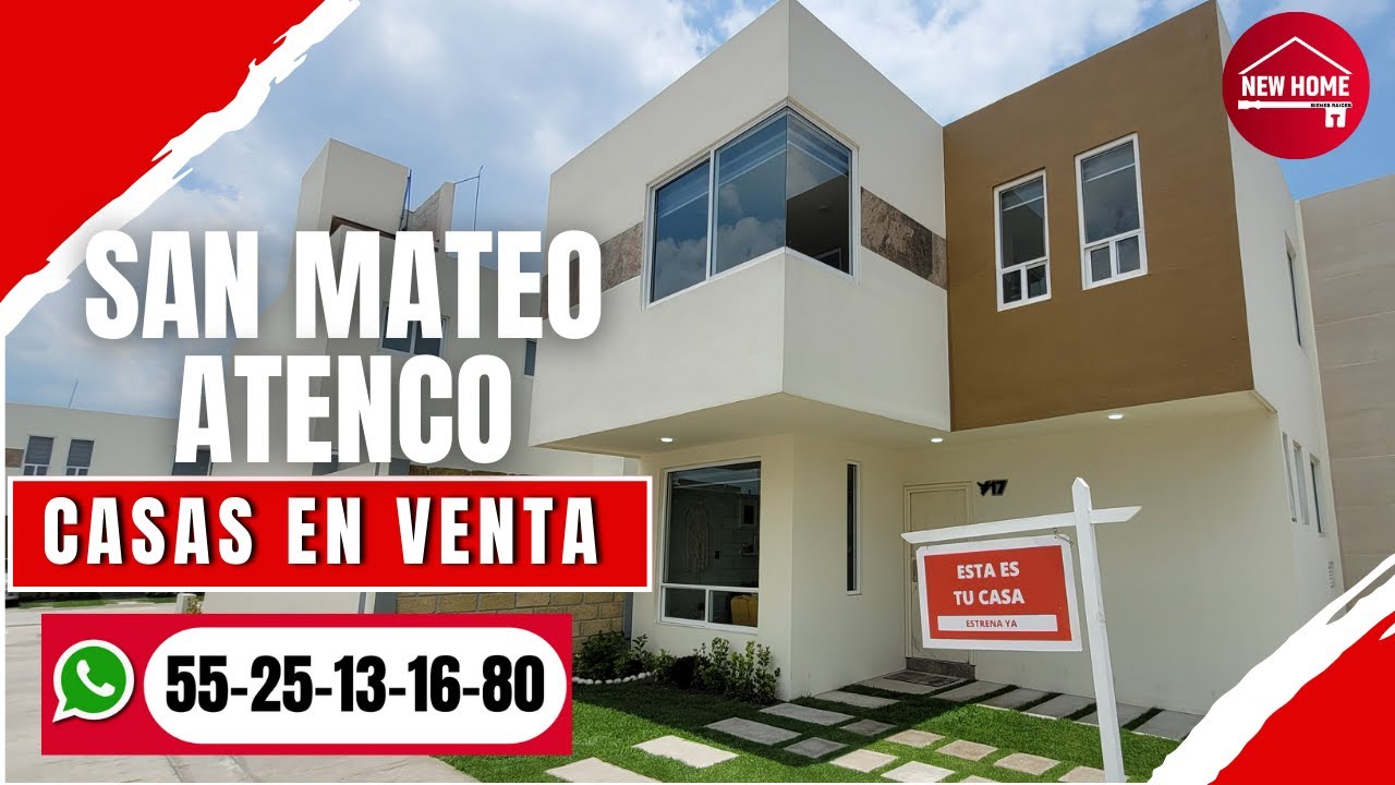 CASAS EN VENTA EN SAN MATEO ATENCO CON ROOF GARDEN 