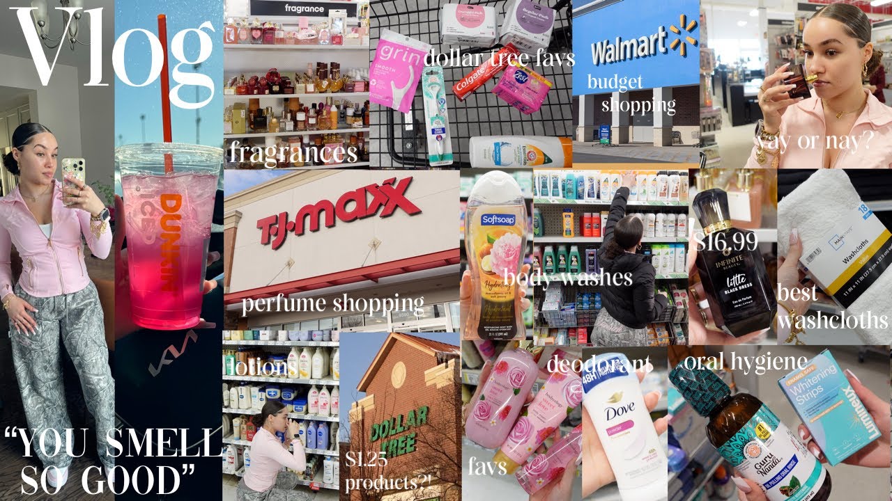 vlog- hygiene shopping on a budget- (perfumes +soaps +feminine hygiene  +oral care +deodorant +etc.