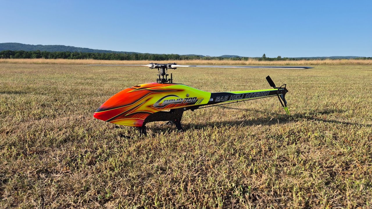 SAB Goblin 700 dynamic acrobatic flight /dynamischer akrobatischer Flug