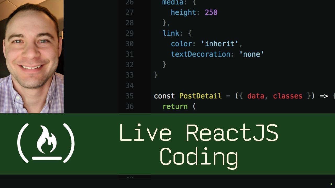 Live ReactJS Coding (P5D102) - Live Coding with Jesse