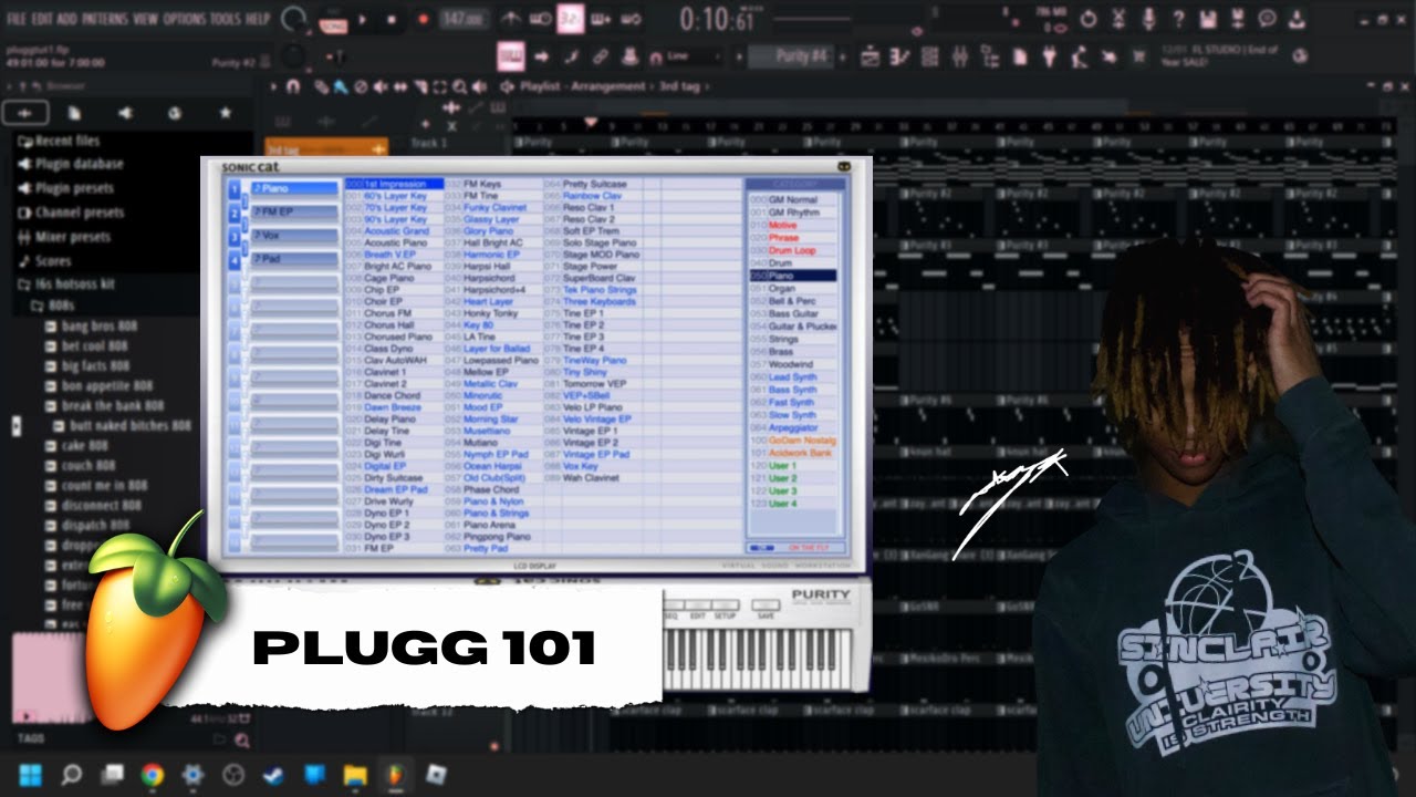 How to Make Plugg Beats on FL Studio like StoopidXool, Malenzie, ect..