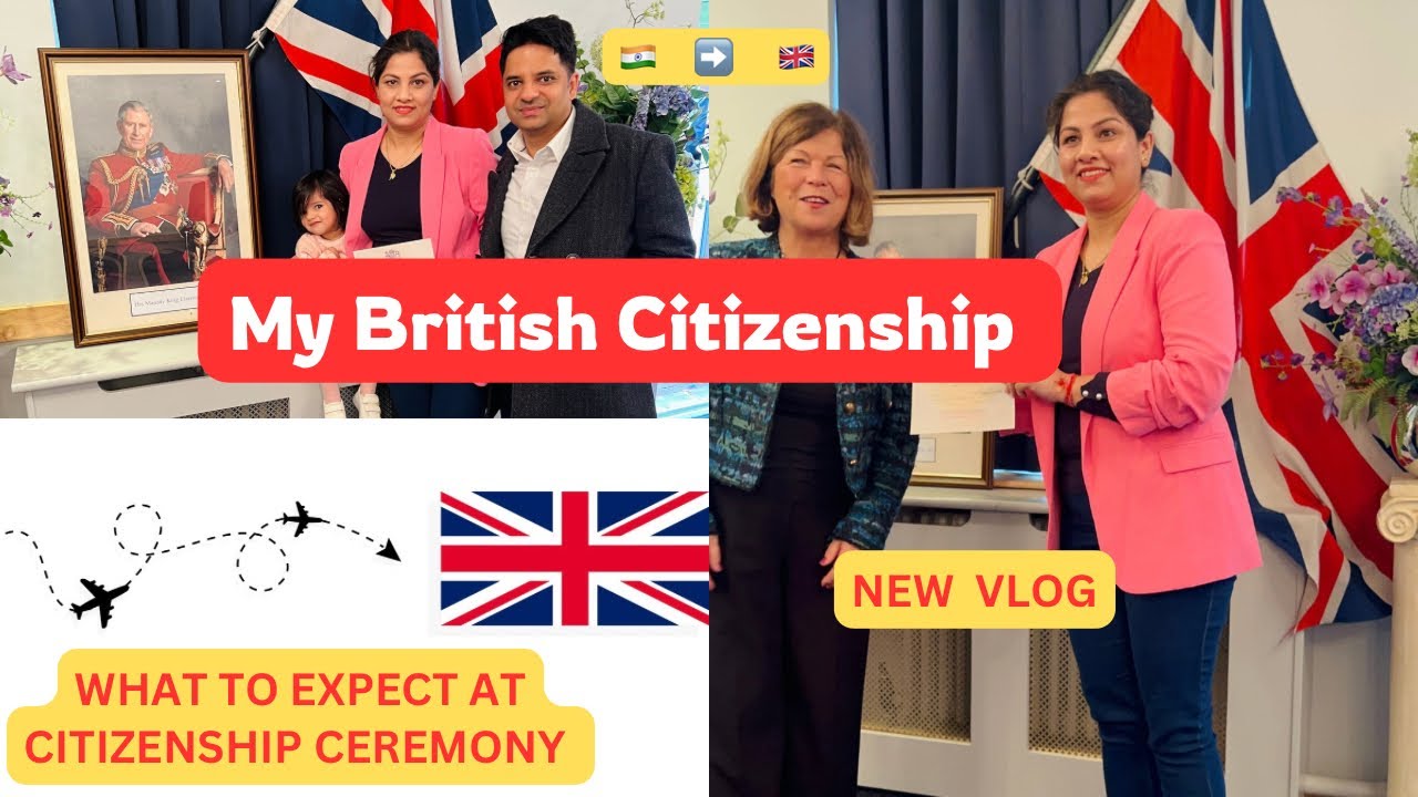 My British Citizenship Ceremony 2024 l King Charles lll l What to expect on day l UK 🇬🇧London