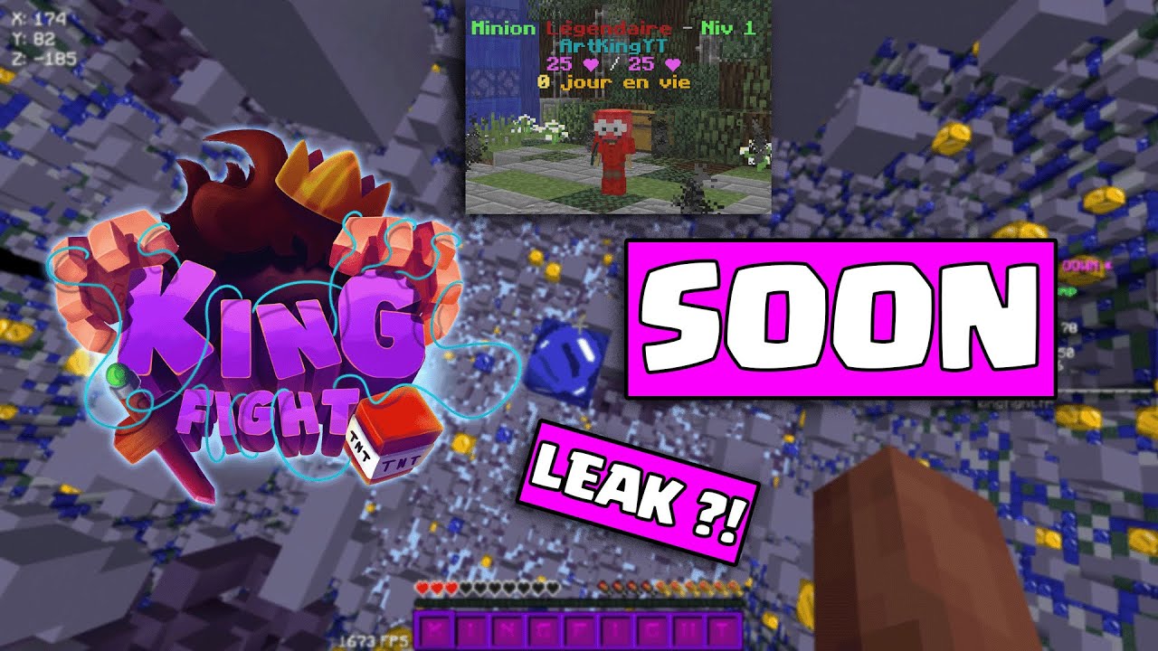 ⚔️ Mon SERVEUR PVP / FACTION ouvre BIENT&Ocirc;T ?! (KingFight)