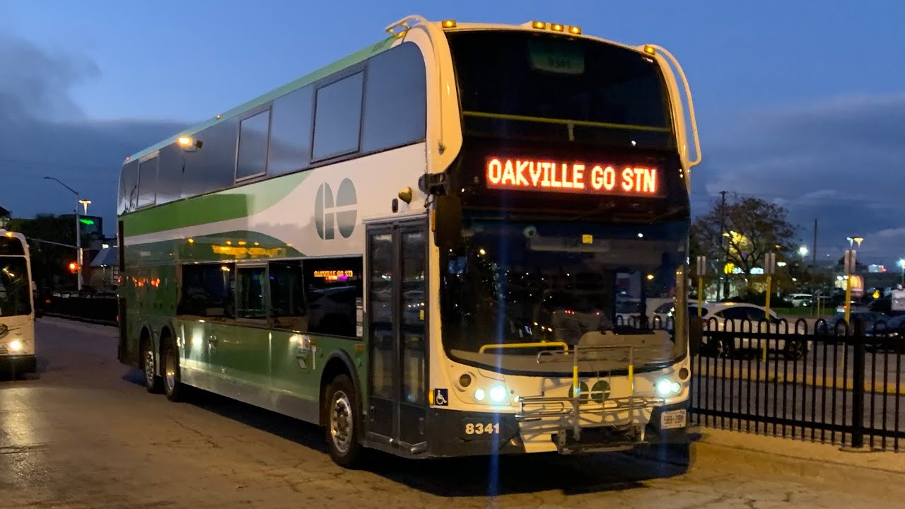 GO Transit Full RARE Southbound Ride Video on 8432 on route 21T to Oakville GO Station