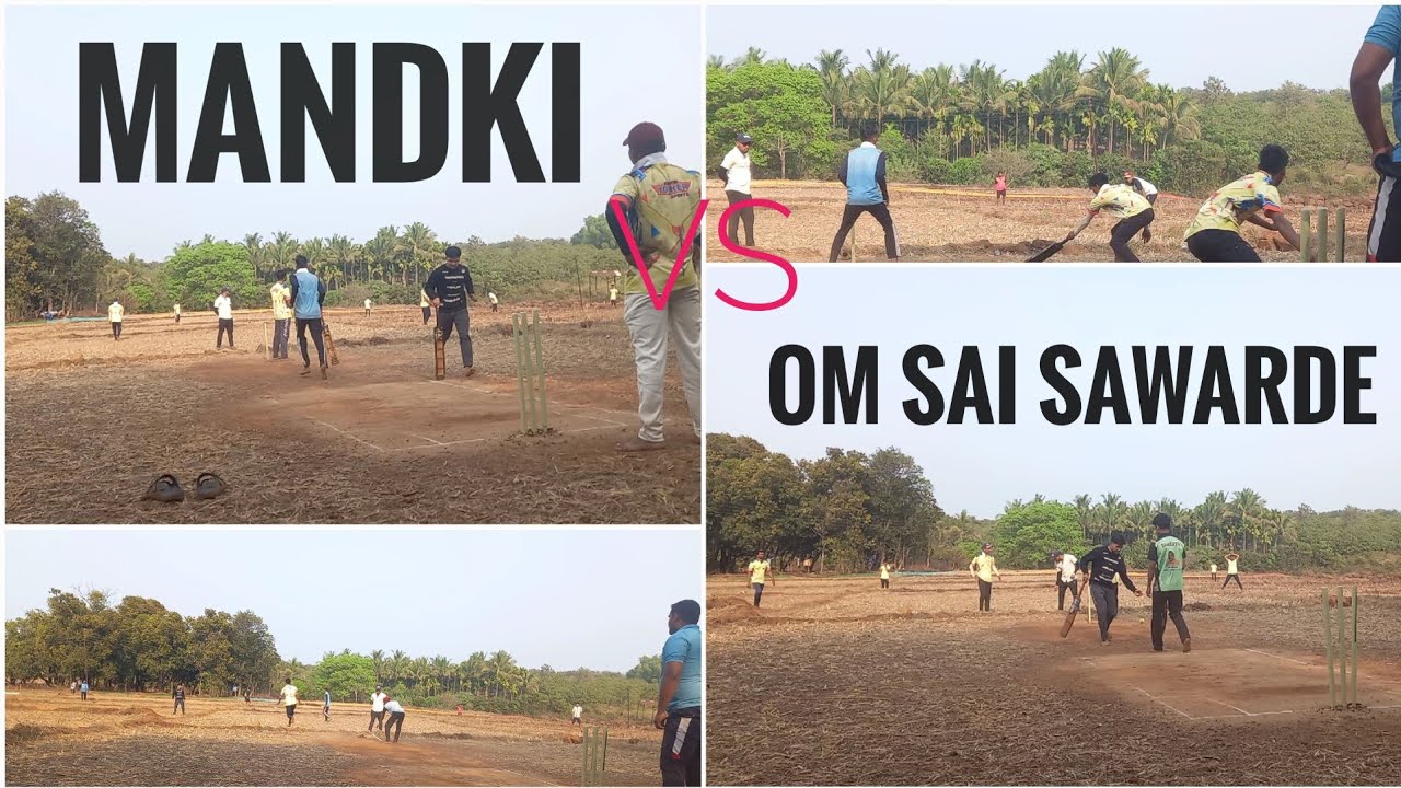 Mandki 🆚 om Sai sawarde 🏏 #cricket #cricketaddict #cricketenthusiast #cricketfan 