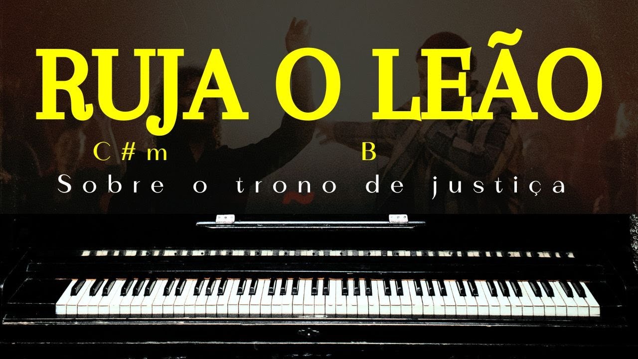Ruja o Leão - Isaías Saad e Nívea Soares - Aula de Teclado