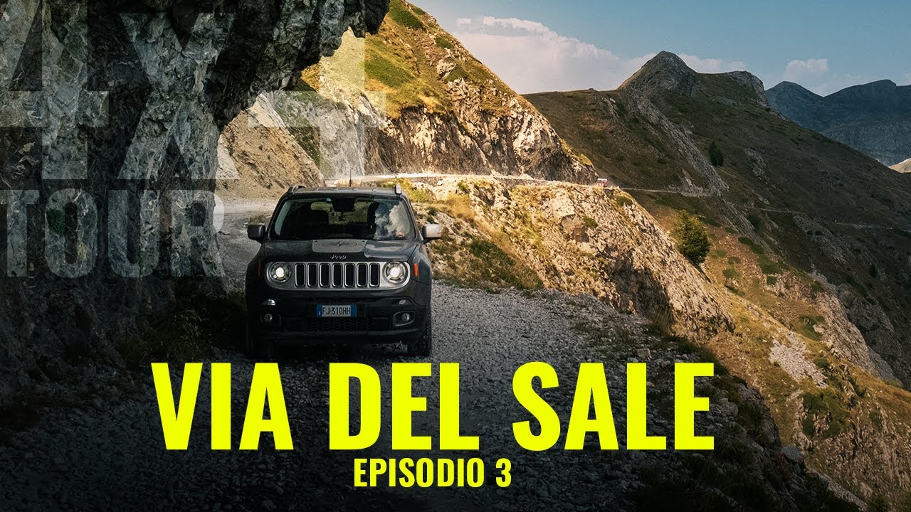 ALTA VIA DEL SALE | 4x4 con la Jeep Renegade