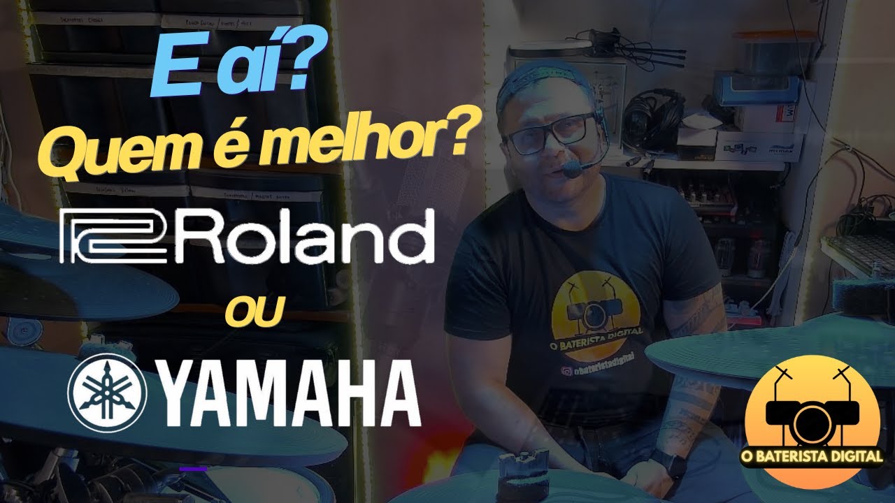 Bora de Polêmica? Roland ou Yamaha? Darei minha resposta!!!!