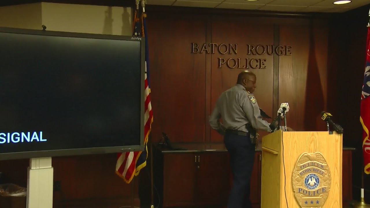 BRPD holds press conference to address video of teen boy striped searched