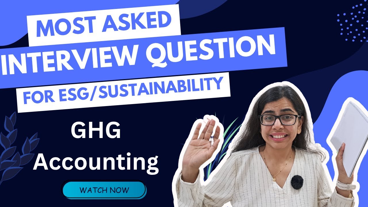 Don’t Apply for an ESG Job Without Watching This | GHG Accounting Explained
