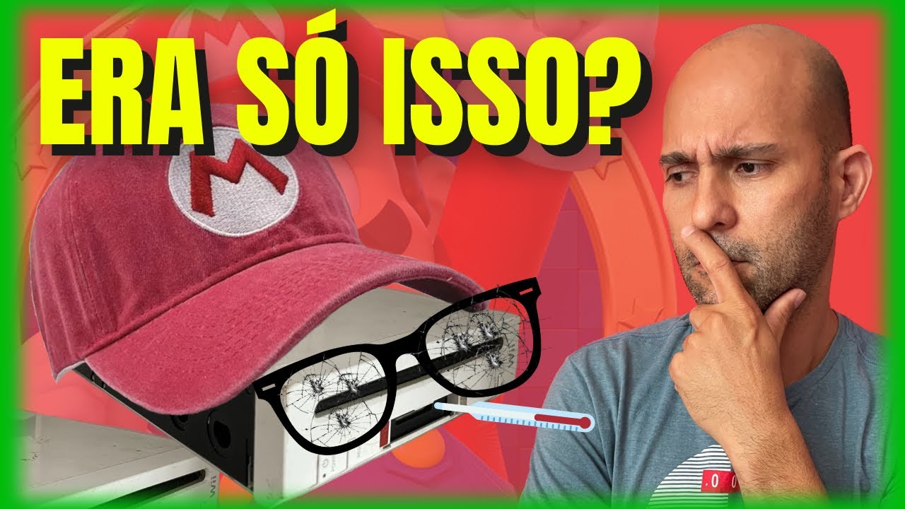 Nintendo Wii com defeito: abri o console pra tentar consertar