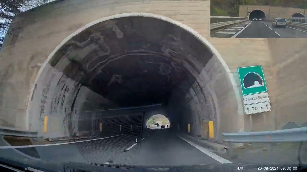 Messina - Catania, Sicilia, Italia (A18/E45)
