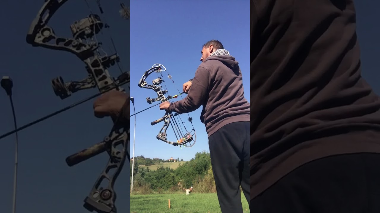 Tragere cu arcul Mathews monster xlr8