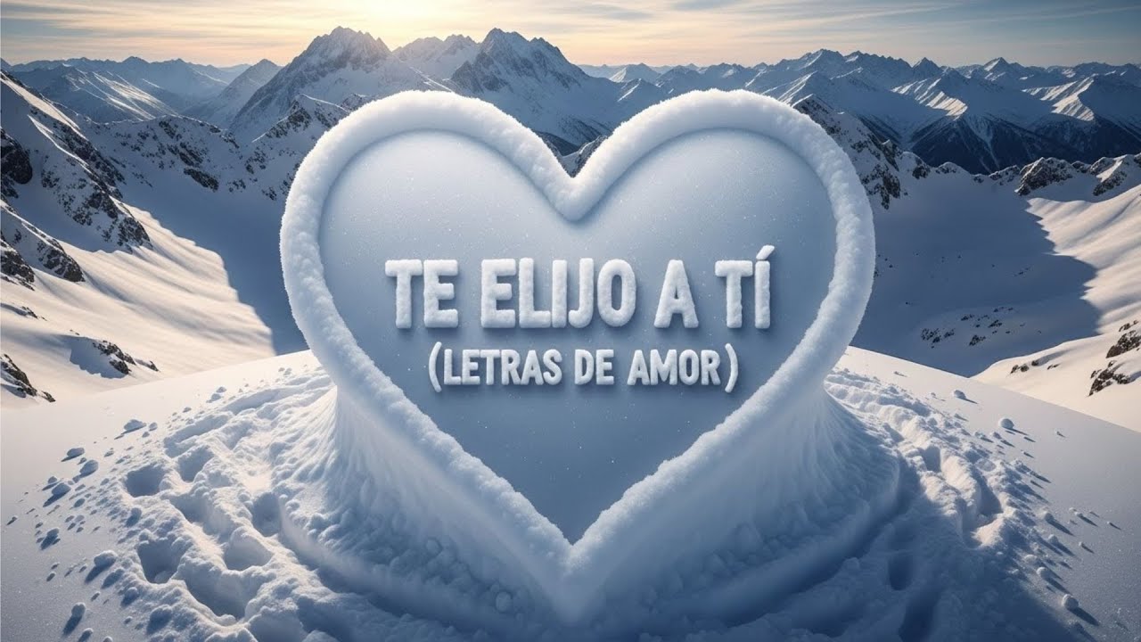 Te Elijo a Ti 💖 | Balada Pop Latina Romántica 2026 en Español