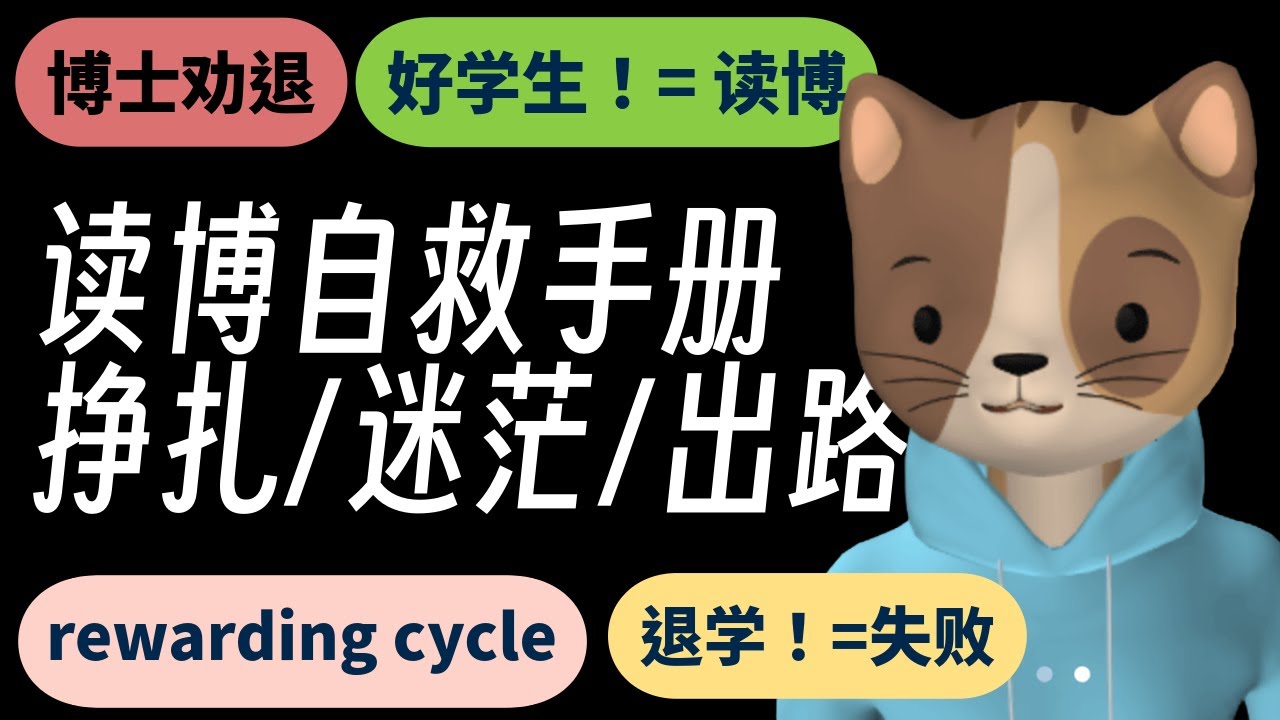 87. 或许你不该读博 / 博士自救手册：挣扎，迷茫，和出路