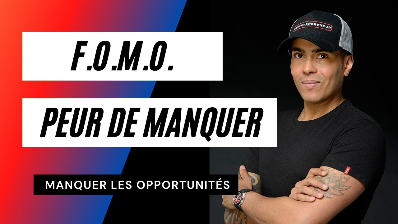 F.O.M.O ou la peur de manquer une opportunité ou information