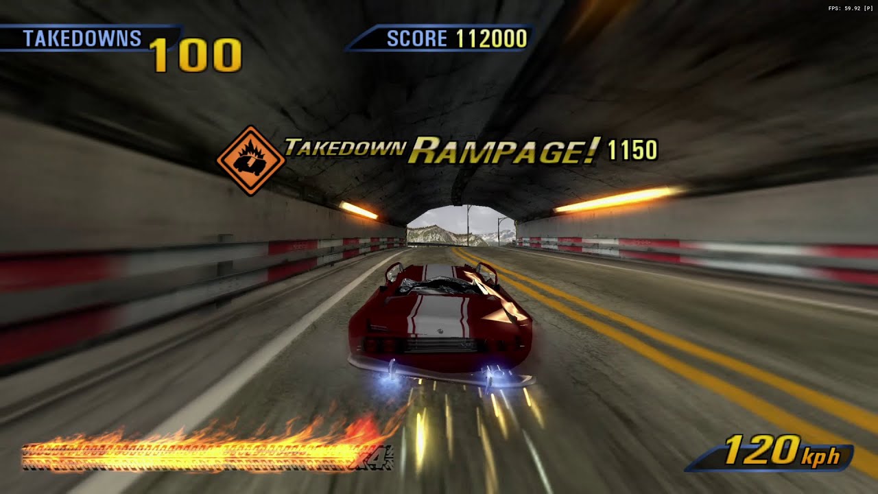 Burnout 3: Takedown - Road Rage - 100 TAKEDOWNS!!!