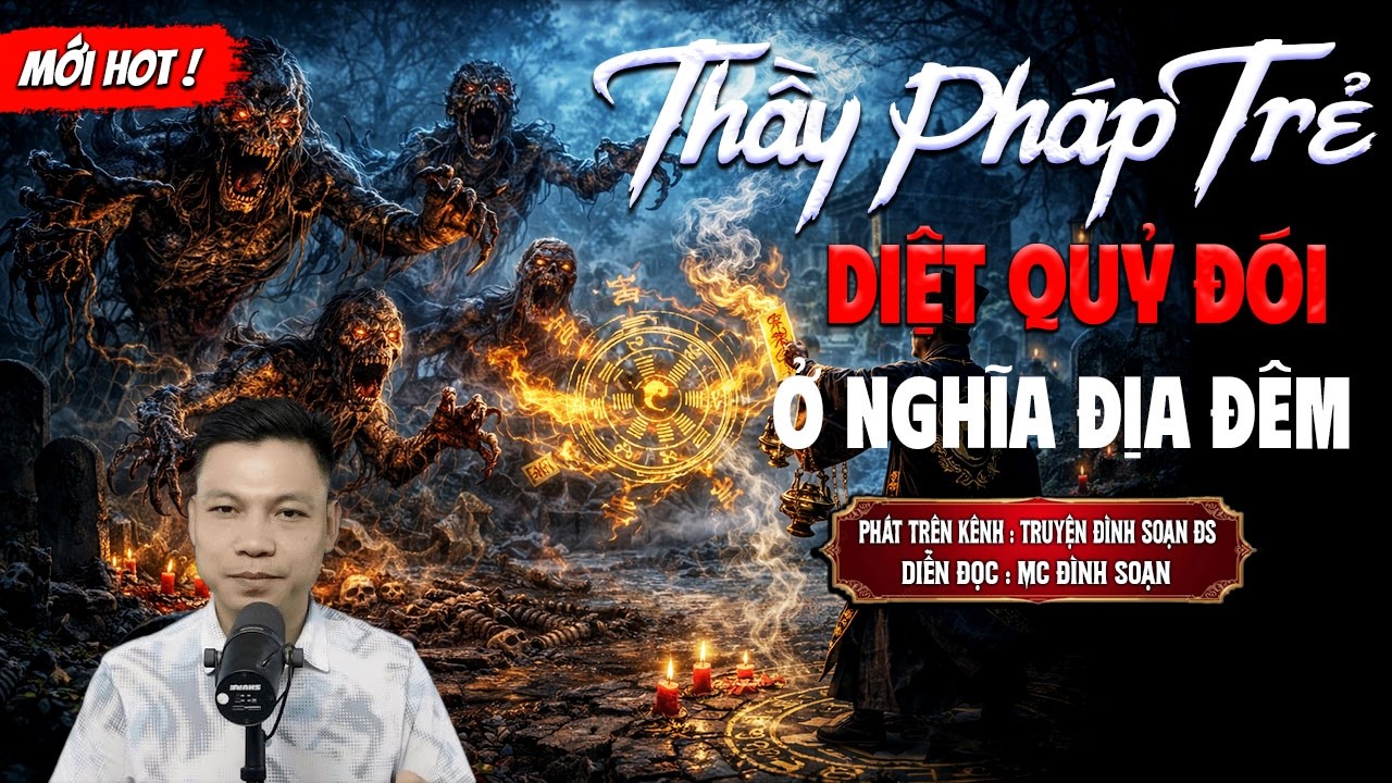 THẦY PHÁP TRẺ DIỆT QUỶ ĐÓI Ở NGHĨA ĐỊA ĐÊM - truyện ma mới nhất 2026 | MC ĐÌNH SOẠN kể lại...