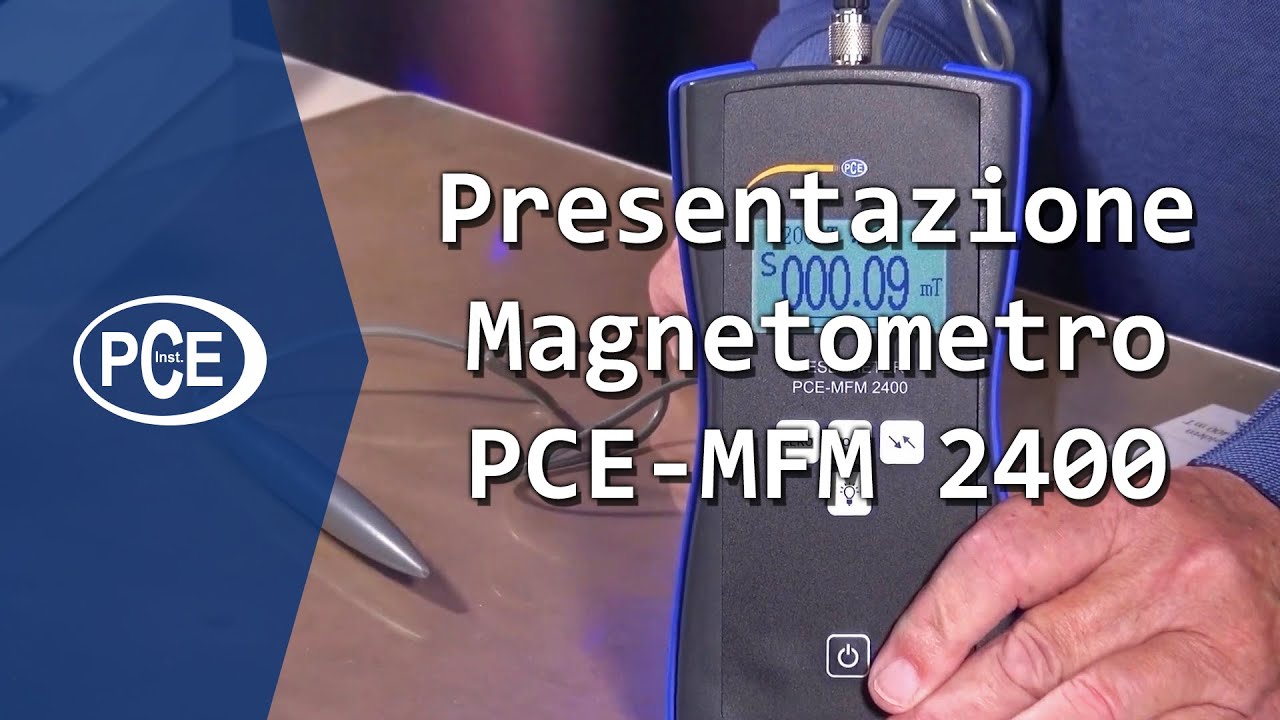 Presentazione del magnetometro PCE-MFM 2400 | #pceinstruments
