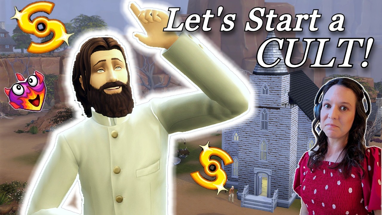 Wait...  is this a CULT?! | Sims 4 Cult Storyline Part 1