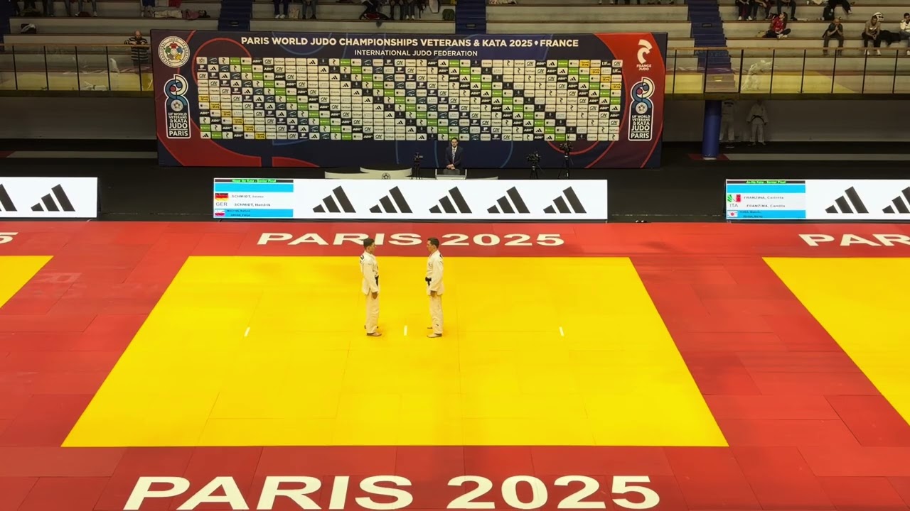 Nage-no-kata &ndash; Silver medal performance &ndash;&nbsp;Germany | IJF World Kata Championships 2025, Paris