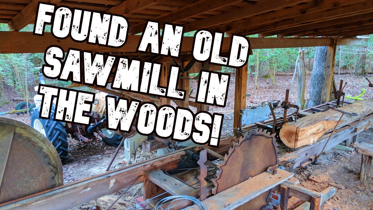 Old Circular Belsaw Sawmill First Run in Years