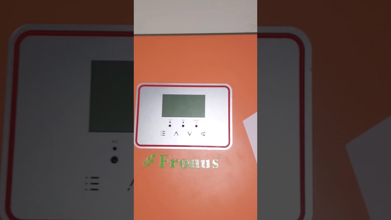 Fronus pv 9000 || 6kw pv9000 hybrid inverter without battery