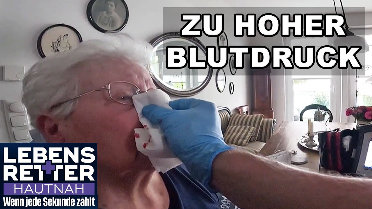 Nasenbluten au&szlig;er Kontrolle - Corona-Patientin verliert viel Blut! | Lebensretter hautnah | SAT.1