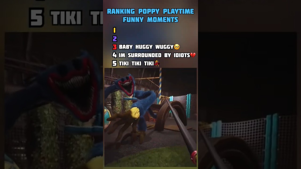 Poppy playtime funny moments #poppyplaytime #shorts #funny