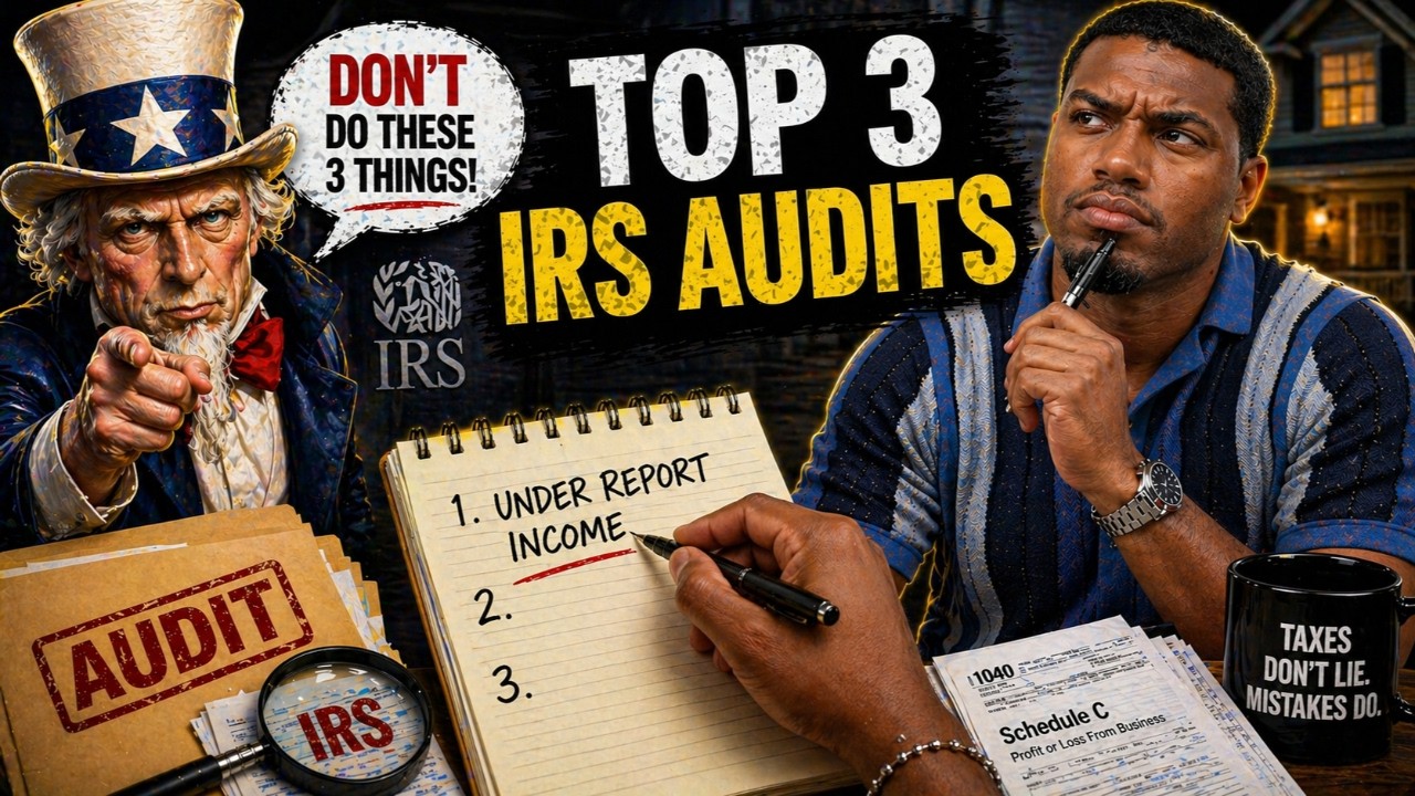 Top 3 IRS Audit Triggers... (Avoid These)
