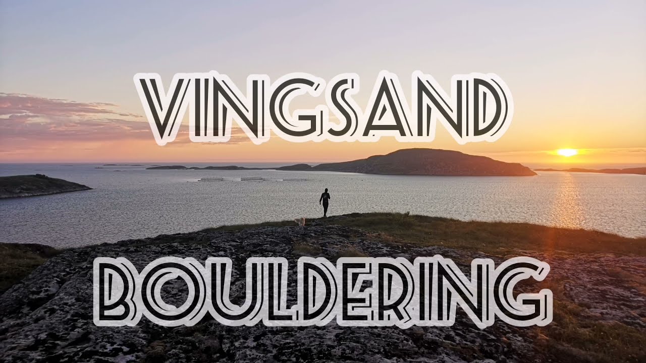 VINGSAND BOULDERING | Some problems from 6B+ to 7C in Norway