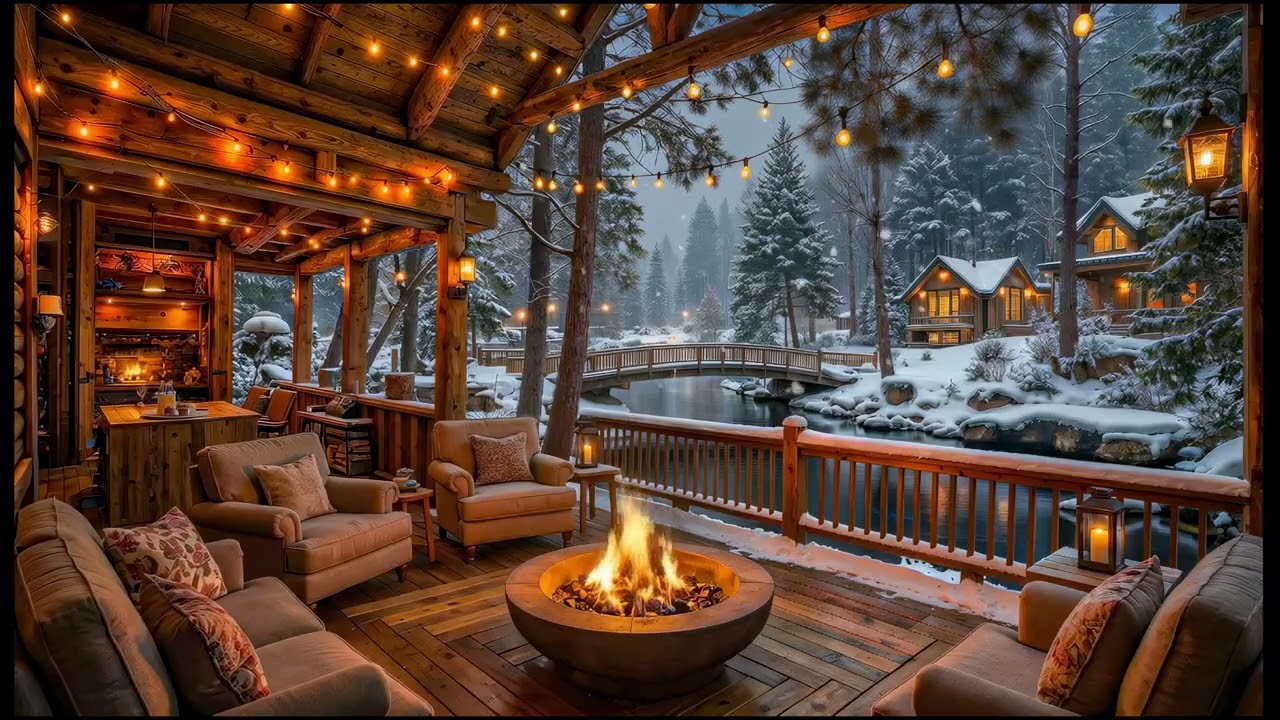 Cozy Atmosphere for Sleep & Study ❄️ Winter Fairytale & Emotional Piano 🎹 Relax [4K]