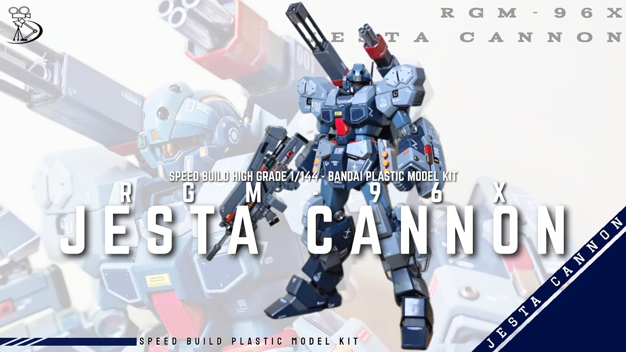 Speed Build | HGUC 1/144 RGM-96X | Jesta Cannon | Bandai
