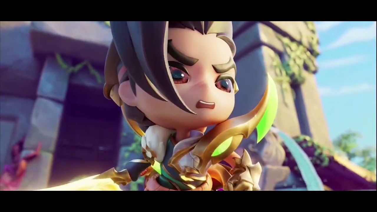 Cinematic PV-Chibi TFT Yasuo Fighting |TFT Tencent: Gold-spatula