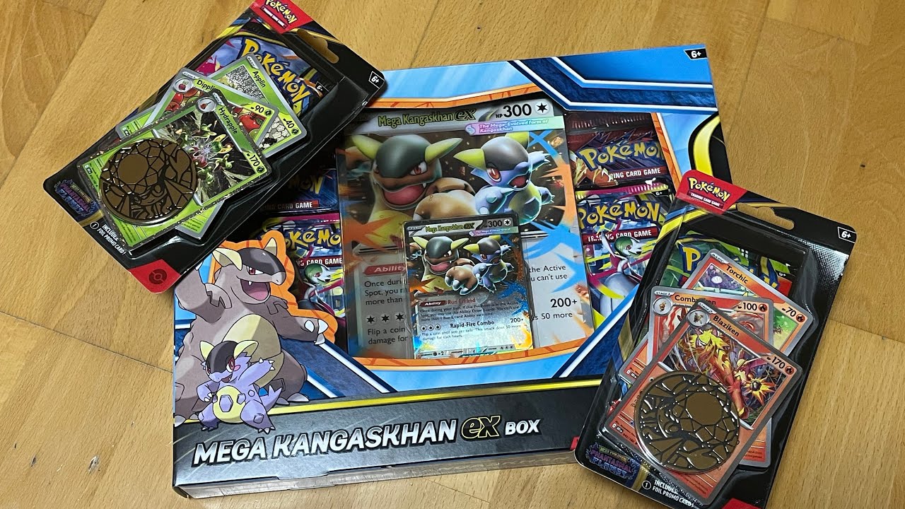 Pokemon TCG Mega Kangaskhan EX Special Edition Opening 
