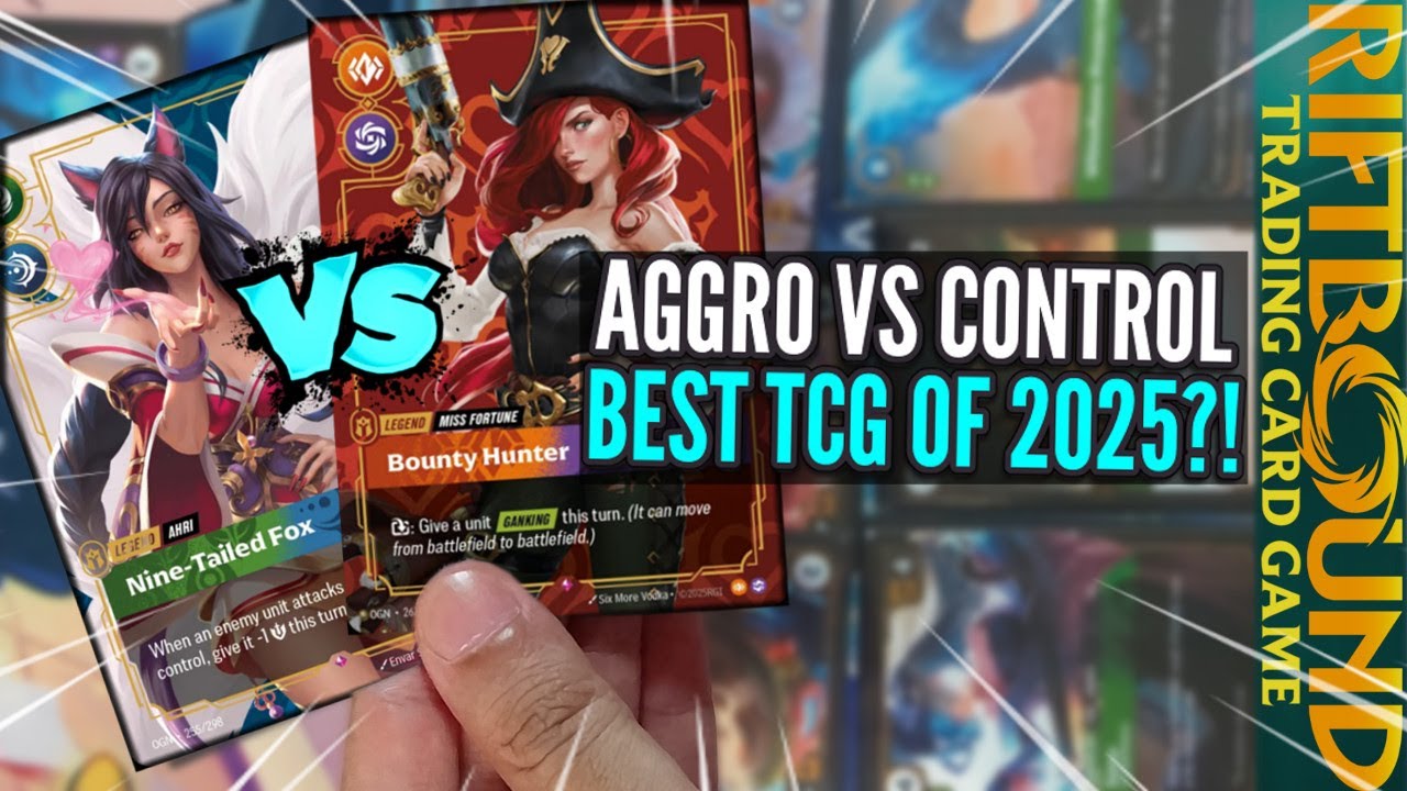 Riftbound TCG Duel &ndash; Ahri vs Miss Fortune Full Match (LoL TCG by Riot Games)