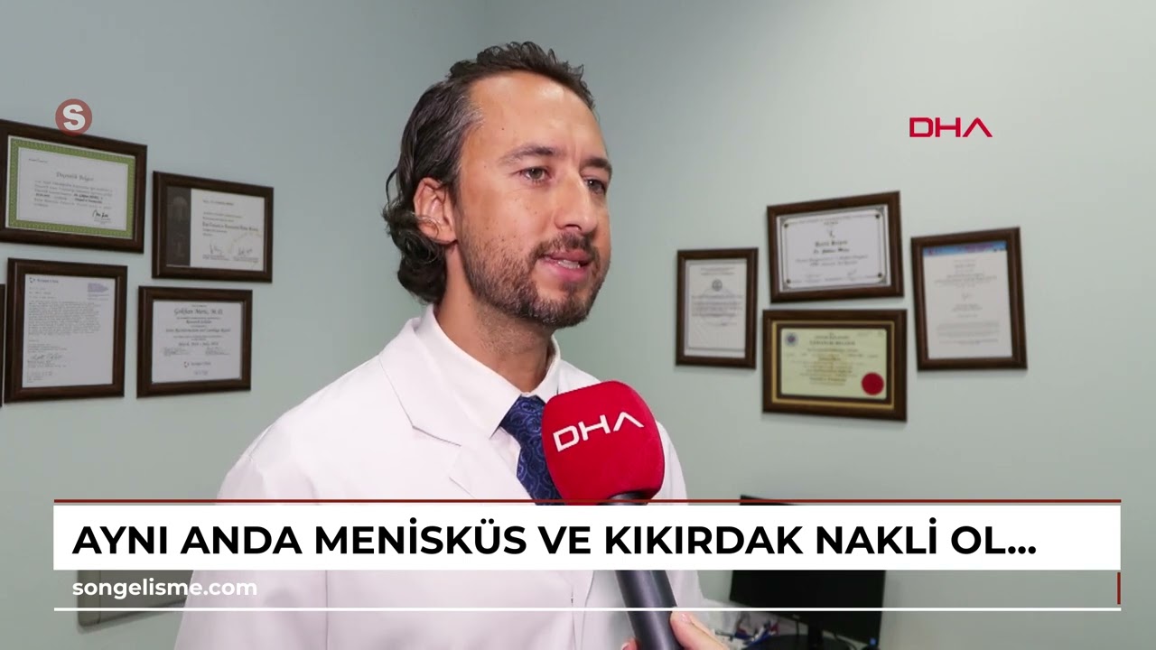 Aynı anda menisküs ve kıkırdak nakli olan hasta: Artık spor yapabiliyor ve koşabiliyorum