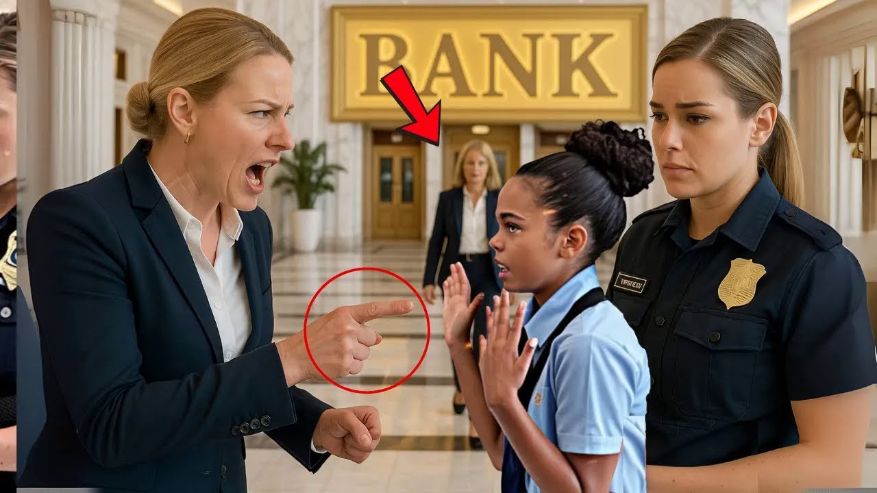 Bankmanager ruft Polizei – verstummt, als Mutter des Kindes erscheint： die CEO
