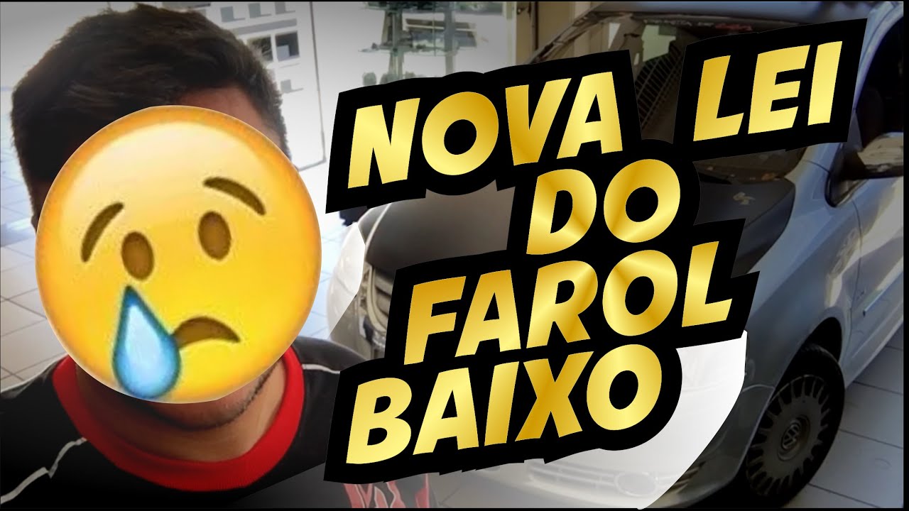 Lei do Farol Baixo 2016 - Detran - Qual a Solu&ccedil;&atilde;o ? 13.290/2016