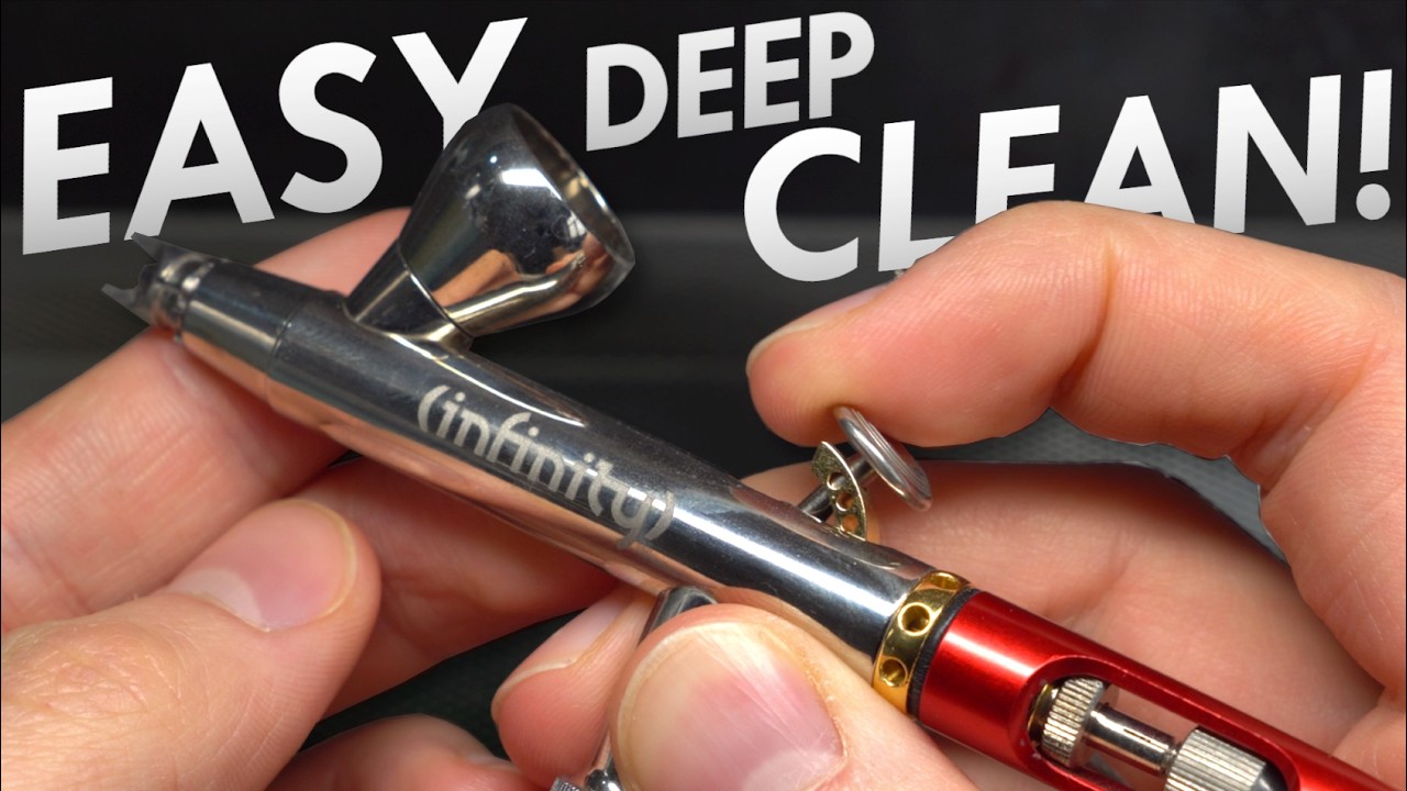 Cleaning & Maintaining your Airbrush, the EASY way! | Airbrushing 101 Ep. 3