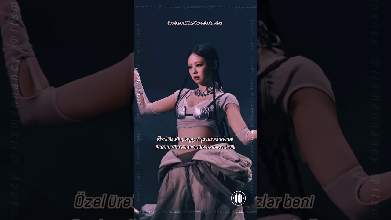 ``Jennie gibi`` (like JENNIE T&uuml;rk&ccedil;e versiyon) 🎀