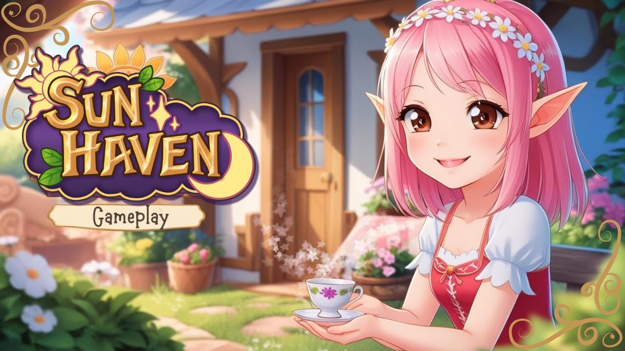 🧚‍♀️🌙 Começando Como Uma Elfa em Sun Haven | Introdução à Nossa Nova Gameplay Encantada 🌿
