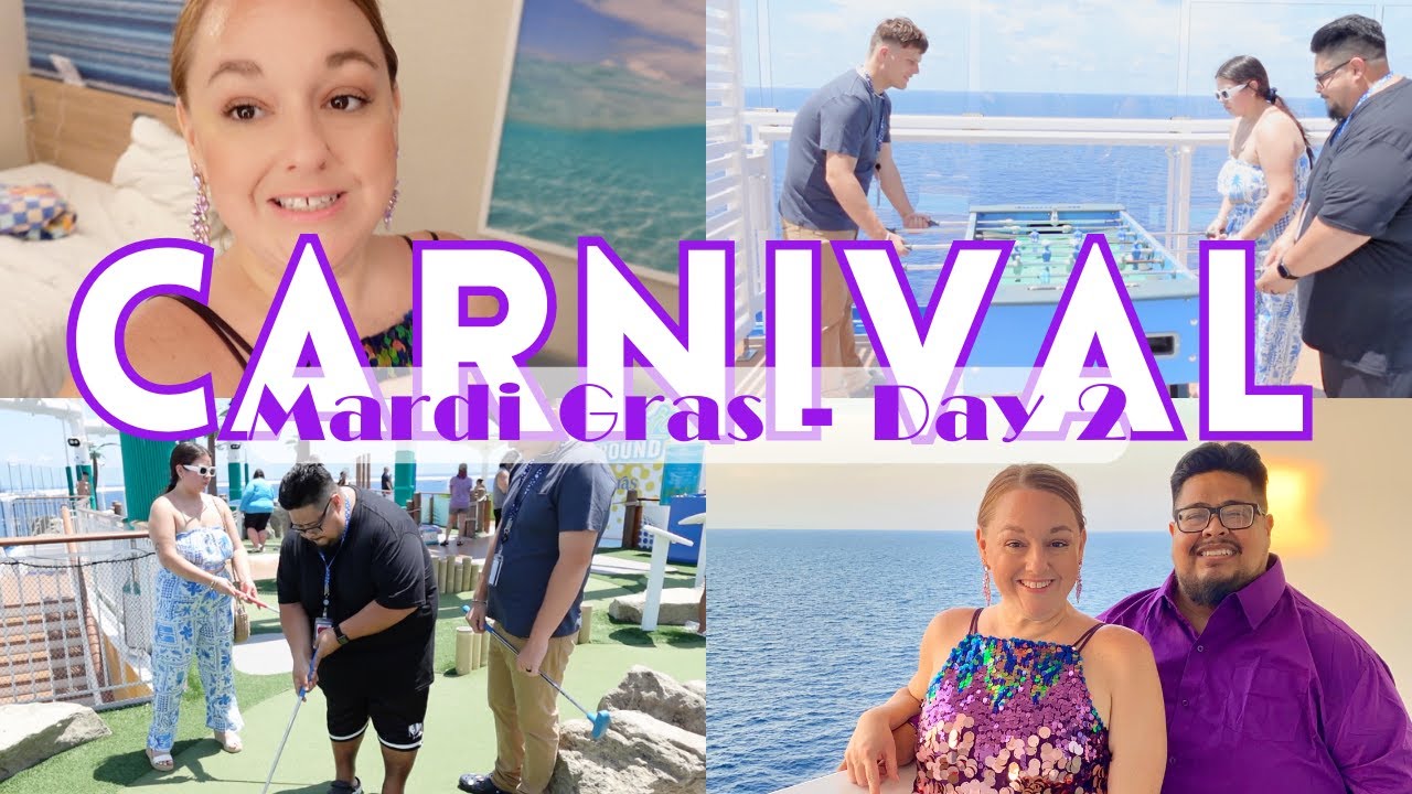 Carnival Mardi Gras - Day 2 (Sea Day)