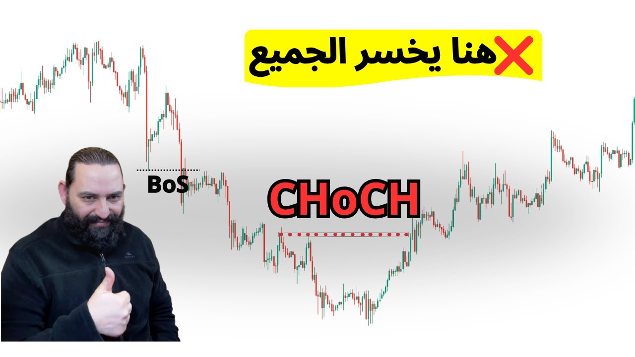لهذا تخسر في التداول رغم أنك تفهم BoS و CHoCH