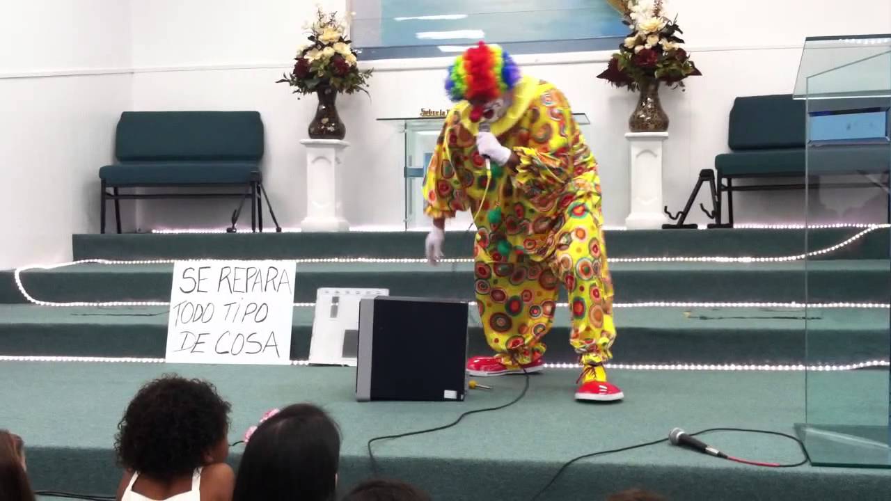 PAYASOS CON ENSEÑANZAS CRISTIANAS .