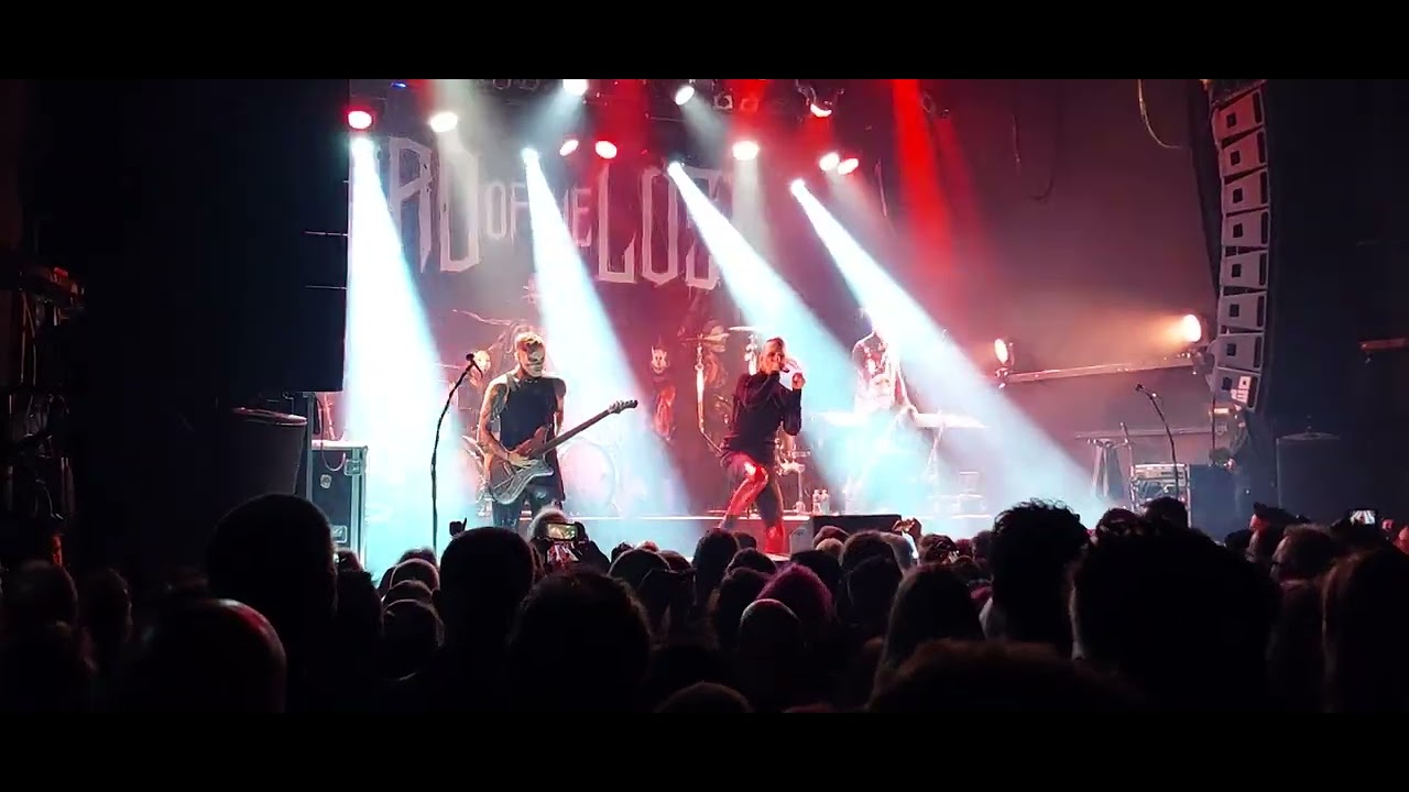 Lord Of The Lost @ 013 Tilburg. 1-11-2023: Opening + The Curtain Falls